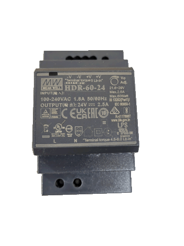 HDR-60 5V/12V/24V switching power supply 15/48 rail-mounted 60W DC transformer - Picture 12 of 13