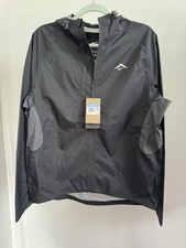 Chaqueta de running Nike Trail Netplus M | Storm-FIT ADV | Negra | Venta al por menor de $275 | Nueva con etiquetas