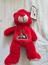 St. Louis Cardinals Red Plush Teddy Bear MLB Baseball Plush Figure w/ Tag