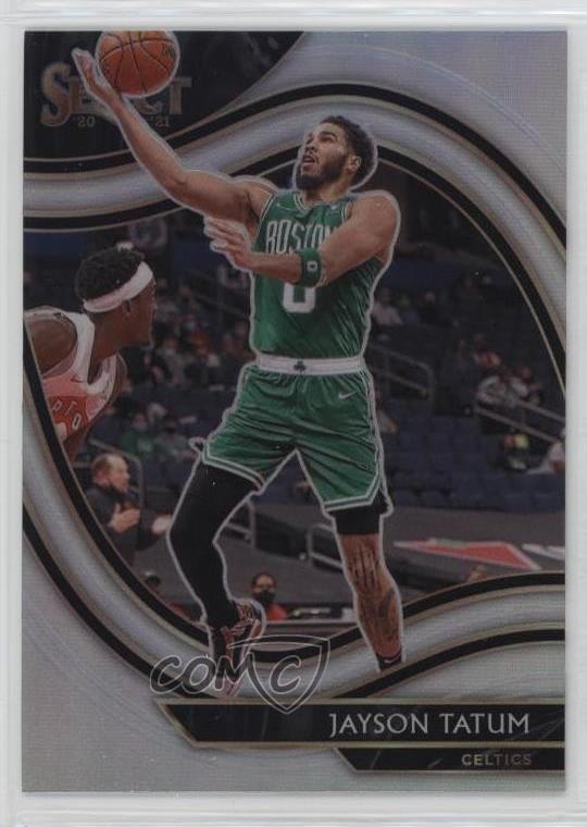 2020-21 Panini Select Courtside Silver Prizm Jayson Tatum #214 4o1