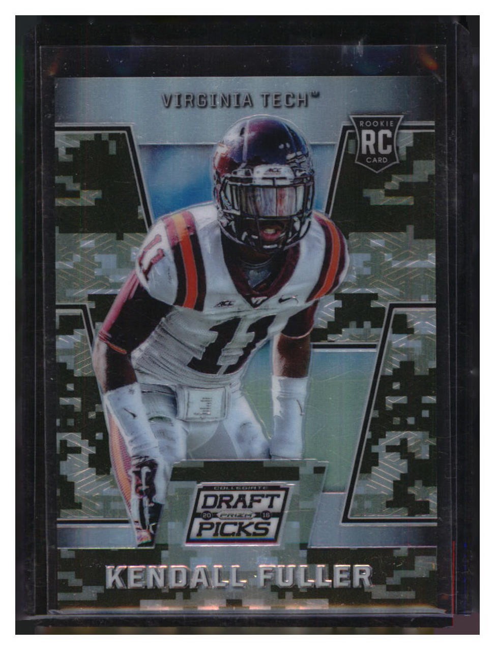 Kendall Fuller Panini Prizm Collegiate Draft Picks #180 Camo