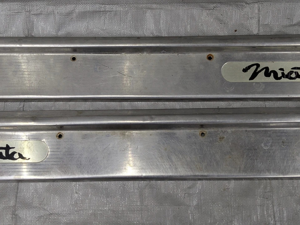 Оригинальный металлический хромированный подоконник левый правый для Mazda Miata 1990-1997 годов выпуска NA 90-97 92NAPZ - Изображение 3 из 4