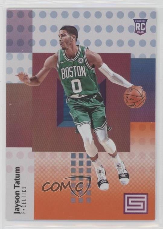 2017-18 Panini Status Rookies Orange Jayson Tatum #128 0f7i