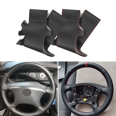 DIY Steering Wheel Leather Cover Trim For Citroen Xsara Berlingo Peugeot Partner