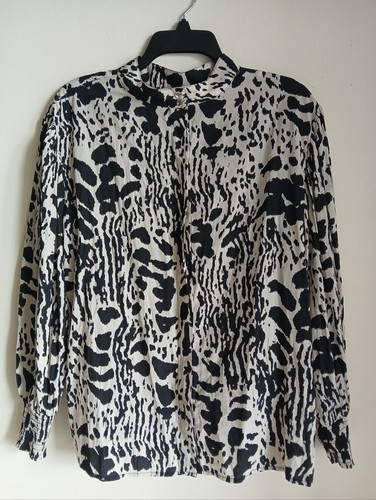 ba&sh Opus Animal Print Blouse