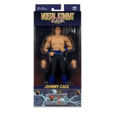 SHIPS 5/29! Mortal Kombat Klassic Wave 4 Johnny Cage 7'' Scale AF by McFarlane