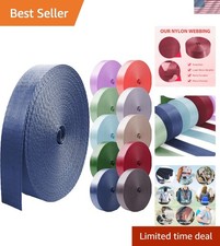 Nylon Webbing 1 inch 1.5 inch 2 inch Nylon Strap Backpack Straps Belt, 10 25 ...