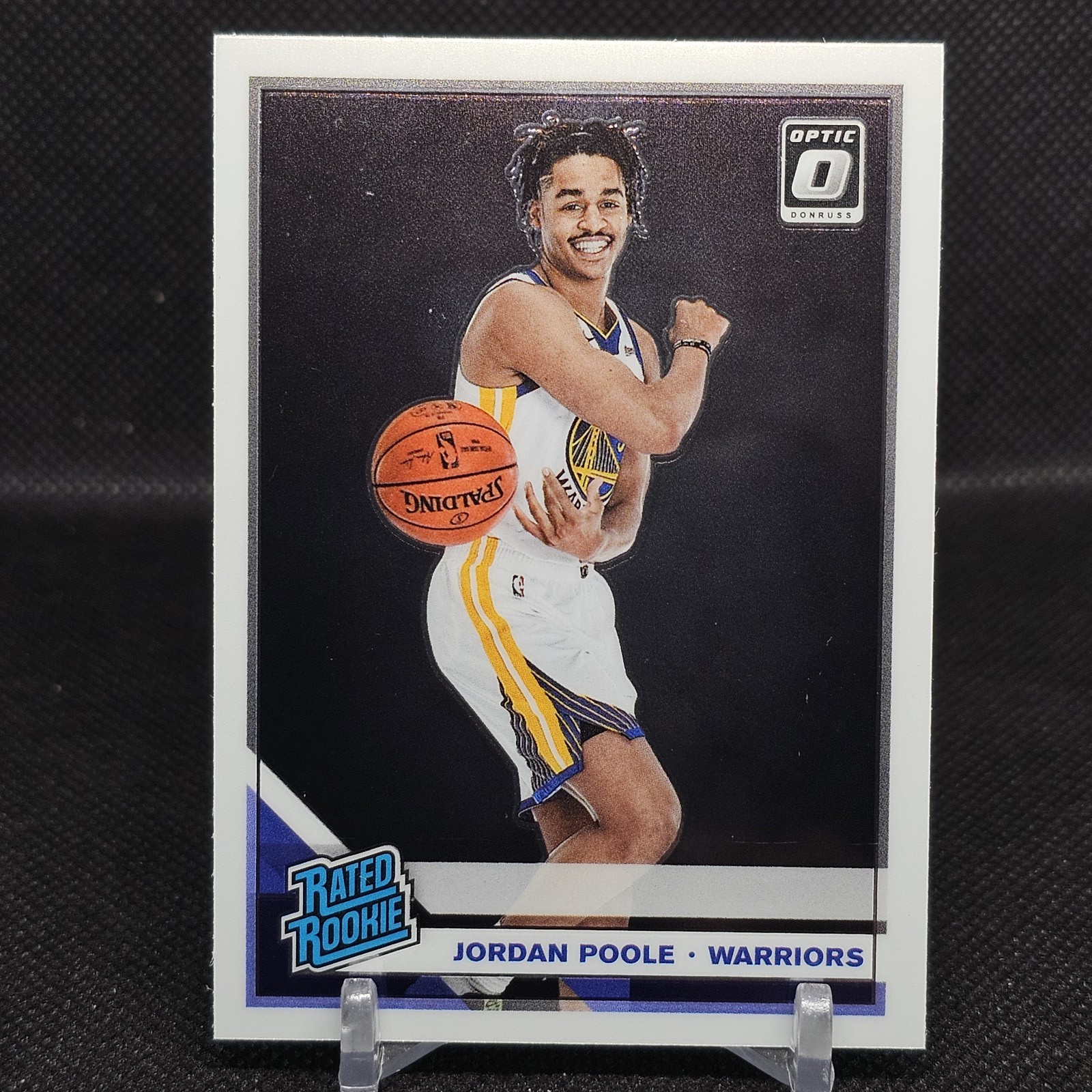 2019-20 Donruss Optic #169 Jordan Poole Rookie