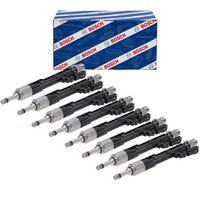 8X Bosch Einspritzventil FüR BMW M5 F10 M6 F12 F13 F06 X5 X6 S63 N63 13647599876