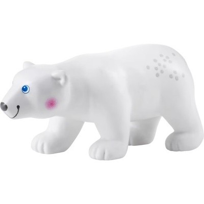 HABA Little Friends Eisbär - Zootier-Spielzeug für Kinder ab 3 Jahren