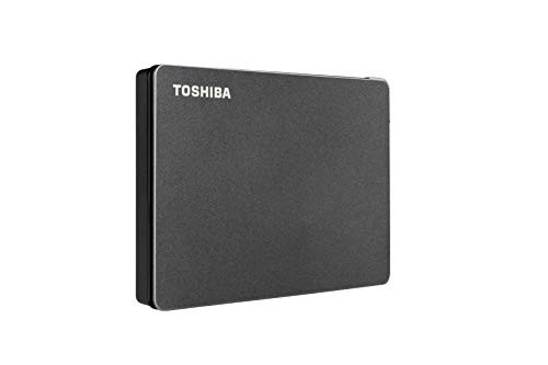 Портативный внешний жесткий диск Toshiba Canvio Gaming объемом 2 ТБ USB 3.0, черный для