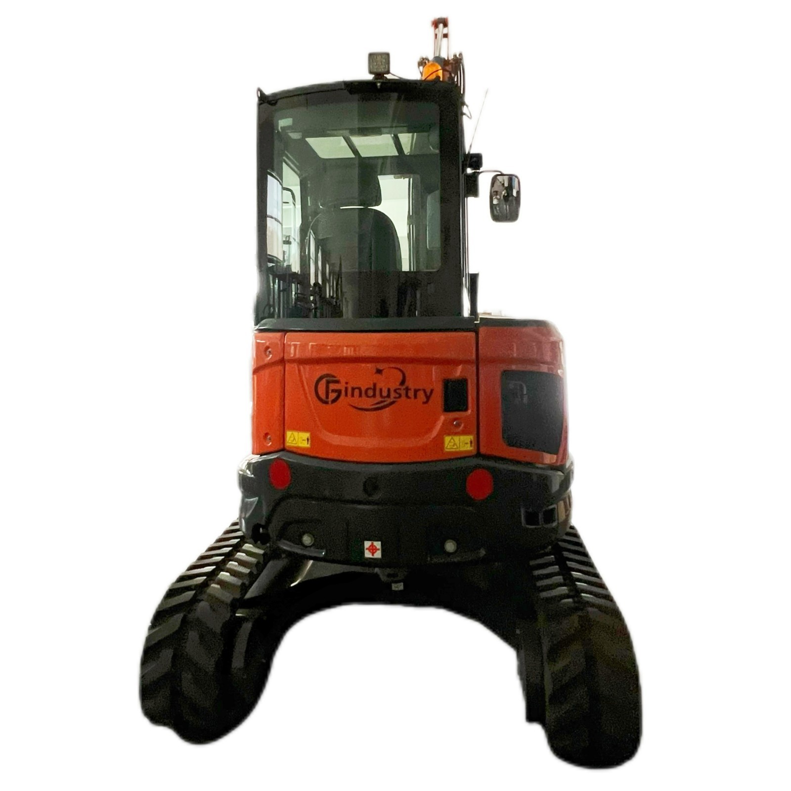 4 Ton Kubota Diesel Engine Mini Excavator w/ Hydraulic Thumb & A/C CFG-40UF Red