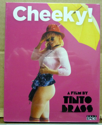 Cult Epics CHEEKY! by Tinto Brass [4K Transfer Blu-ray with Slipcover] BRAND NEW