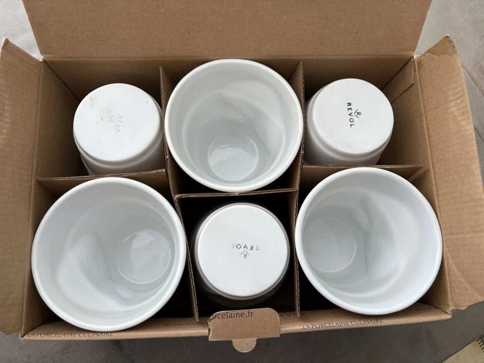 Juego de Vasos Gobelet Arrugado Revol Froisses (6 Tazas) Foto 2 de 3