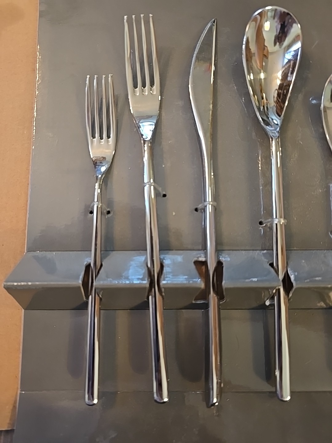 Fortessa DRAGONFLY 5 Pc Stainless 18/10 Glossy Flatware Service For 4 