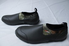 HISEA Men's Waterproof Slip-On Rain Boots AC2 Camo/Brown Size: US:13 UK:12