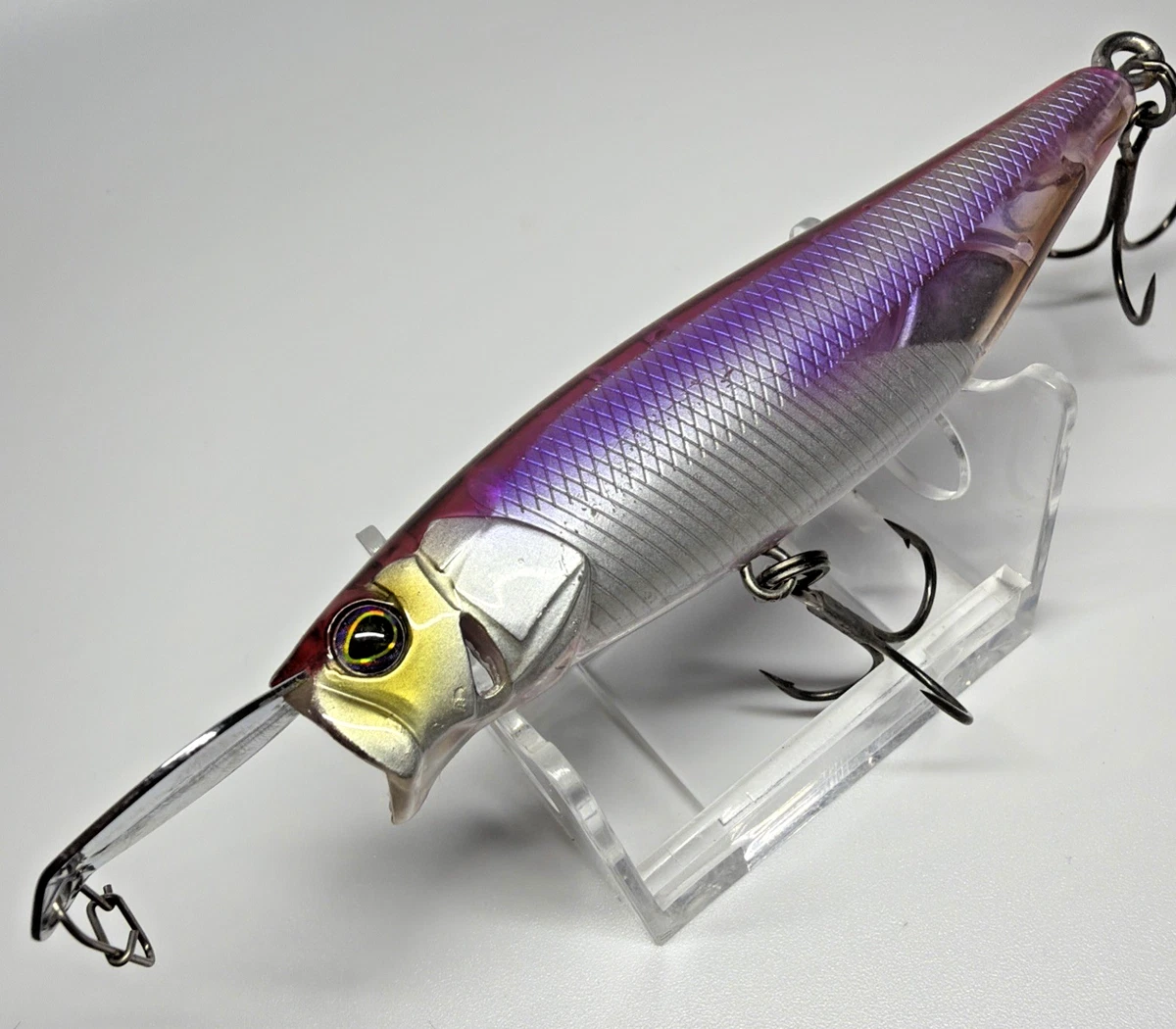 Leurre Jackall Soul Shad 45SP Suspend - Mamo Shrimp Type II, Pour Bass