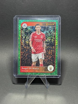 Angel Di Maria 69/99 Topps Merlin Champions League 2025 SL Benfica #181 Green