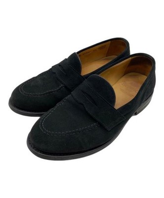 berwick                    Suede penny loafers black 5260