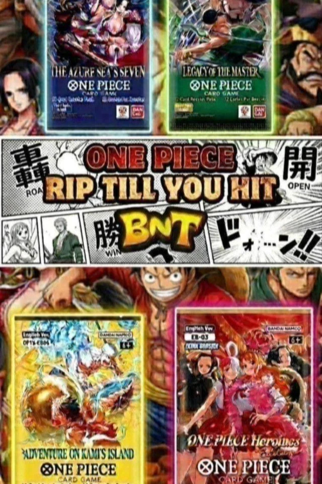 One Piece: Rip n Ship! Mixed Boxes 2 Pack Min. Fresh case of OP17!