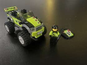 Retired Lego 2014 City Monster Truck 60055 99% Complete with Truck Driver 