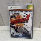 Burnout 3: Takedown (Microsoft Xbox, 2004) Tested & Working!