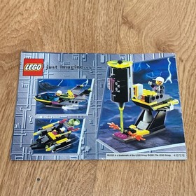 Lego Alpha Team  (6772) bricks , minifig + manual, no box 99% Complete