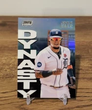 2022 Stadium Club Chrome JAVIER BAEZ DYNASTY REFRACTOR TIGERS #4A