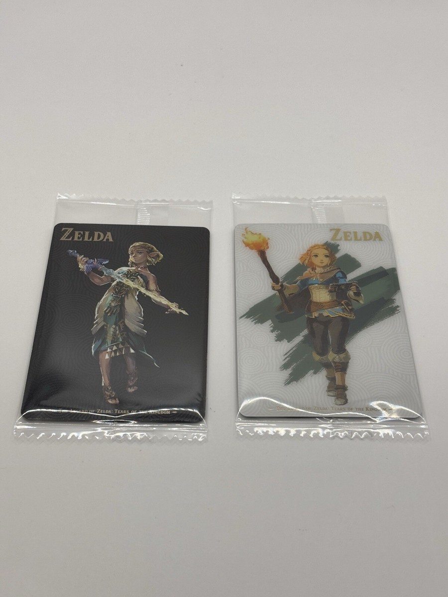 The Legend Of Zelda Wafer Card Tears of Kingdom No 3 4 Zelda