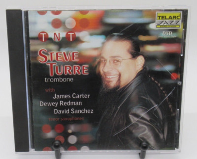 STEVE TURRE: TNT - TROMBONE & TENOR MUSIC CD, DAVID SANCHEZ, 8 TRACKS, TELARC