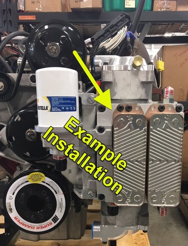 ALFA LAVAL CBH16-16H Brazed Plate Heat Exchanger BHE 3287193611 Malibu Boat BPHE - 第 8/9 張圖片