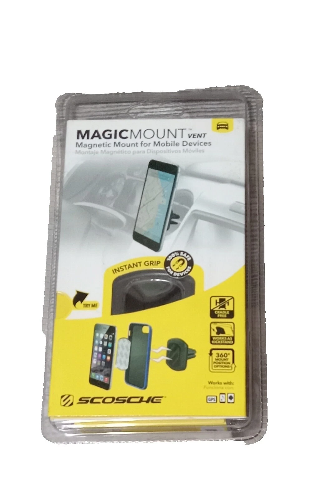 Scosche Black Cell Phone Mounts & Holders for ASUS ZenFone 2