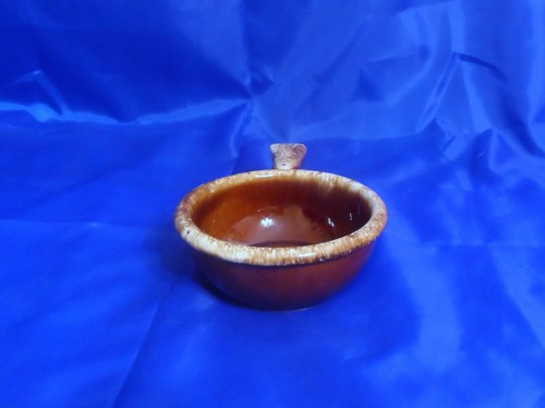 Vintage HULL Brown Drip Pottery INDIVIDUAL CASSEROLE (no lid) - Picture 4 of 6
