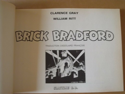 Brick BRADFORD (Luc Bradefer) , Le Géant d'Acier , (1981 , Slatkine BD) - Picture 3 of 3