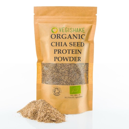 Organic Vegan Chia Seed BCAA Protein 30g Amino Acids Linden Pure Bulk Powder - Picture 13 of 20