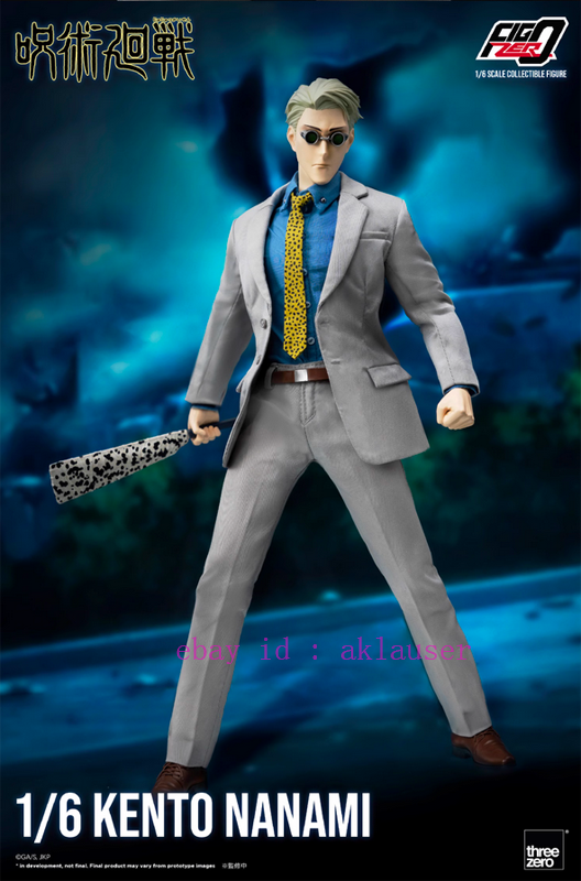 Threezero 3z04790m0 1/6 Jujutsu Kaisen Nanami Kento Action Figure