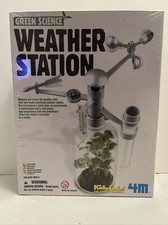 4M Green Science Weather Station Kidz Labs Toy Experiment Kit Toysmith New