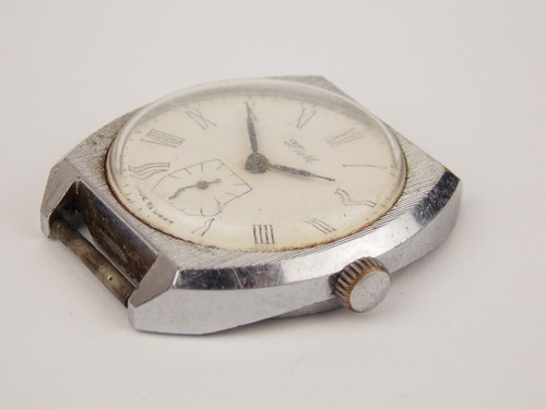 Vintage LIOM?? Soviet USSR Stein Mechanical Gentleman Mens Wristwatch - Picture 3 of 4