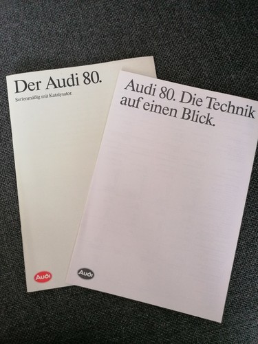 Der Audi 80 mit Katalysator,Technik;brochure;opuscolo;broschyr; S.30; 01/91 F001