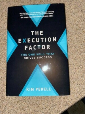 Perell Kim-The Execution Factor Hardcover New Free Ship