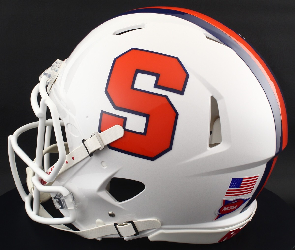 authentic syracuse football helmet SYRACUSE ORANGE NCAA Riddell Speed Full Size AUTHENTIC Football Helmet