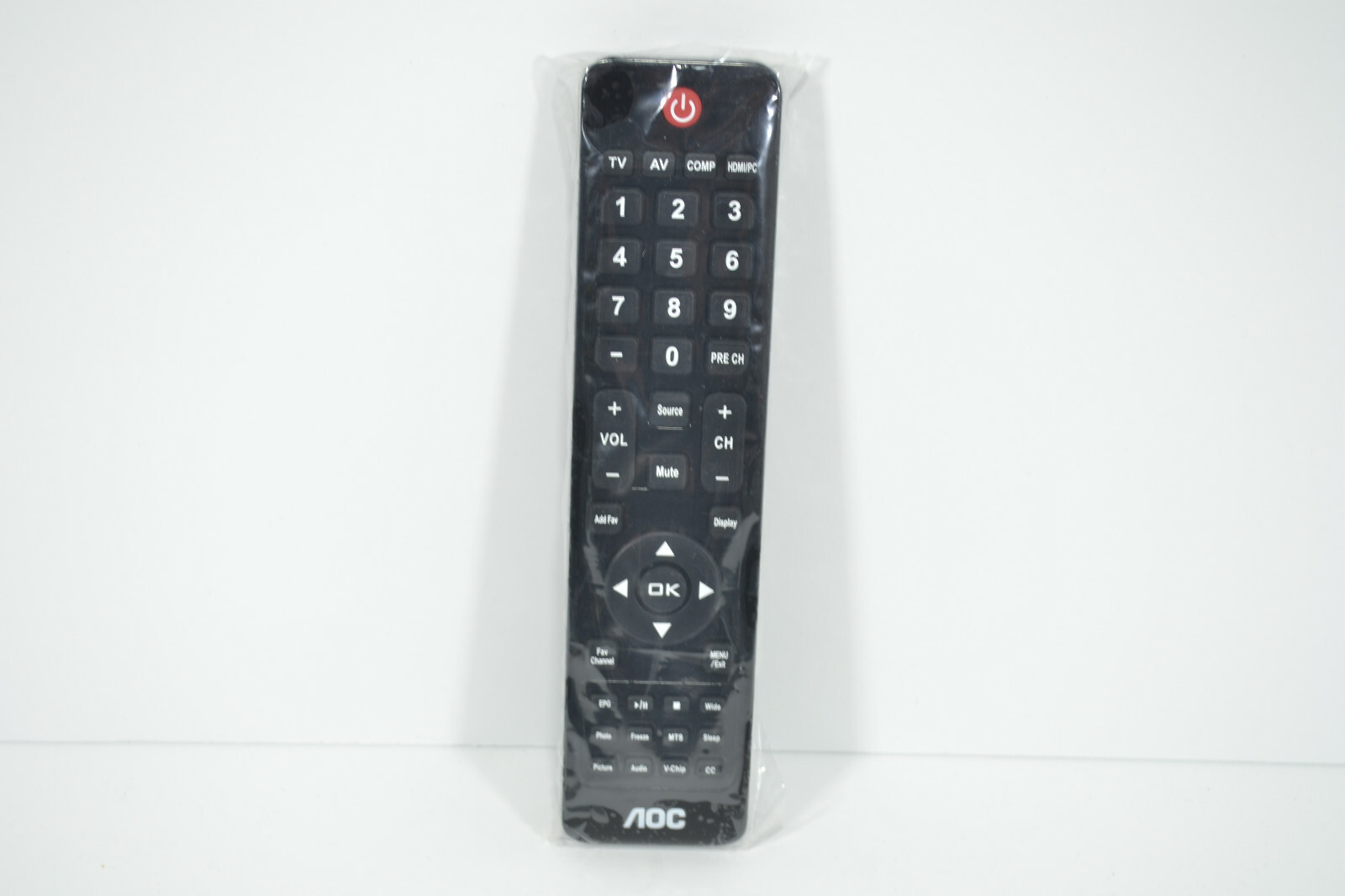 Brand New AOC TV Remote Control 98GR7BDBNEACD for LC32W063 OEM Tested ...
