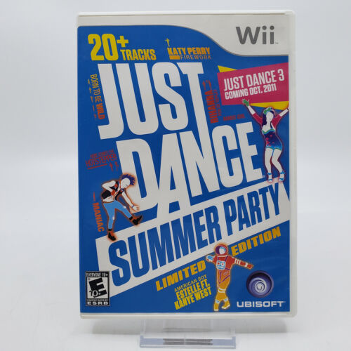 Intuïtie computer Regenachtig Nintendo Wii Just Dance Summer Party Video Game (Complete, 2011) 8888177067  | eBay