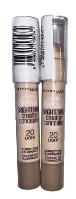 (Pack Of 2) Maybelline New York Dream Brightening Creamy Concealer #20 Light
