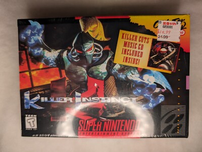 Killer Instinct (Super Nintendo Game - SNES Game) BRAND NEW FACTORY SEALED 
