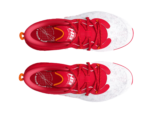 UNDER ARMOUR UA Harper 8 TPU Jr. Baseball Cleats Red US Youth Size 5 NEW $65 - Picture 5 of 5