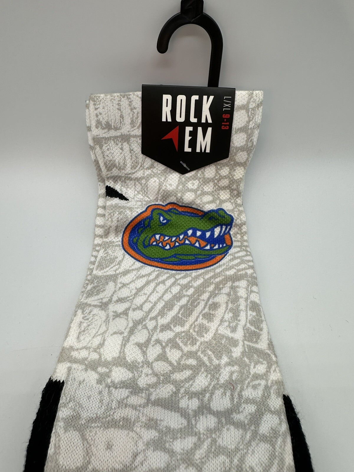 Rockemapparel Crew Socks Florida Gators NWT Officially Licensed-image
