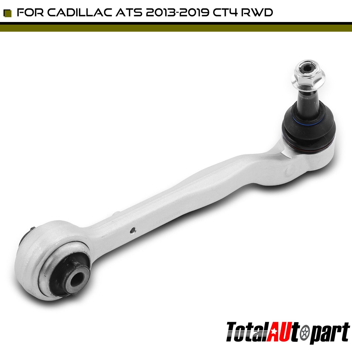 Detroit Axle Front Lower Rearward Control Arms W/ Ball Joints For 2013-2023 Cadillac ATS & CT4 AWD – Pair