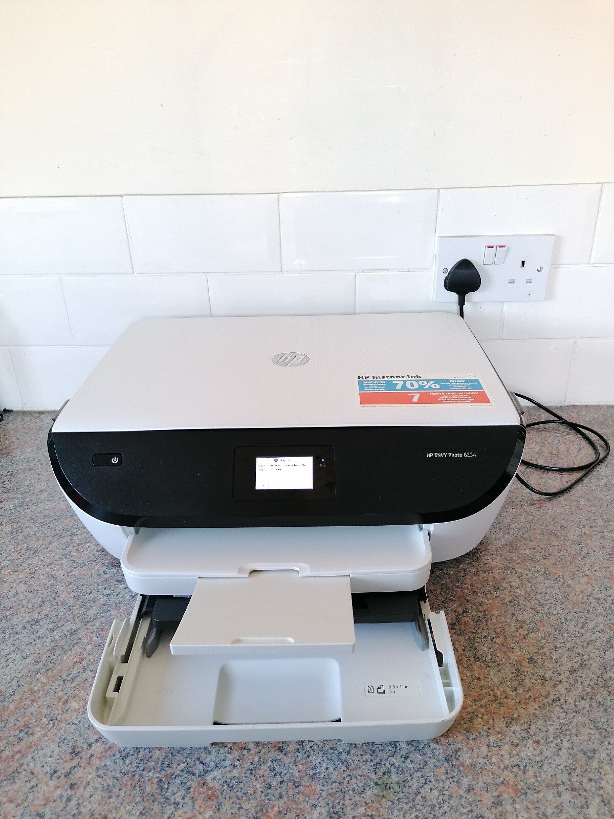 HP Envy Photo 6234 All in One Wireless Inkjet Printer White K7S21B hp-envy-photo-6234-all-in-one-wireless-inkjet-printer-white-k7s21b