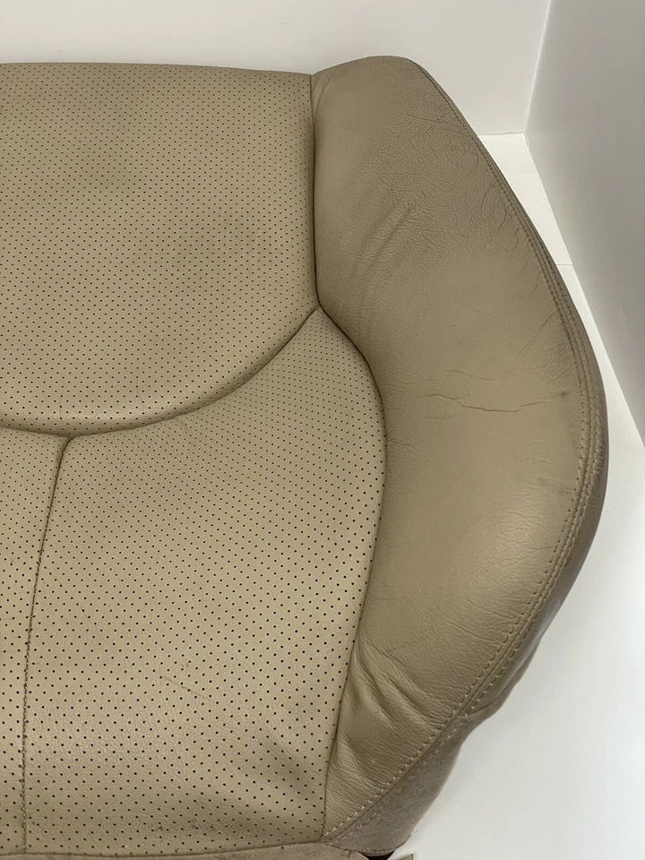 Almofada de encosto de assento Mercedes SL R129 parte superior direita cogumelo bege fabricante de equipamento original 96–02 - Imagem 2 de 4